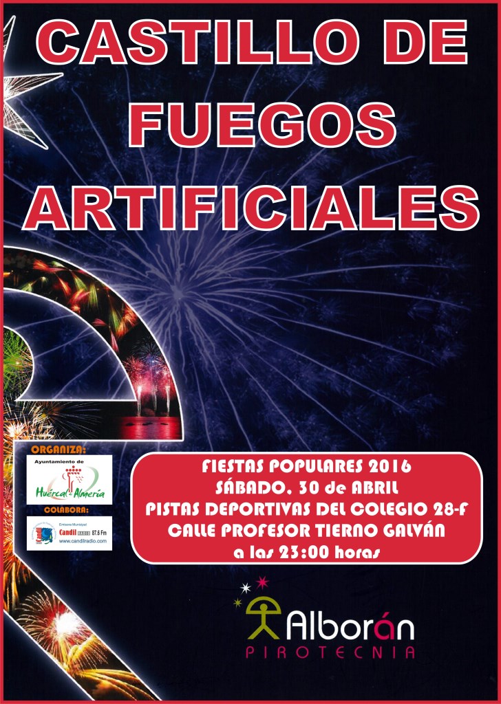 CARTEL CASTILLO FUEGOS ARTIFICIALES 2016 copy