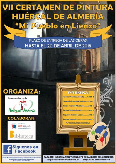 CARTEL CERTAMEN DE PINTURA 2018