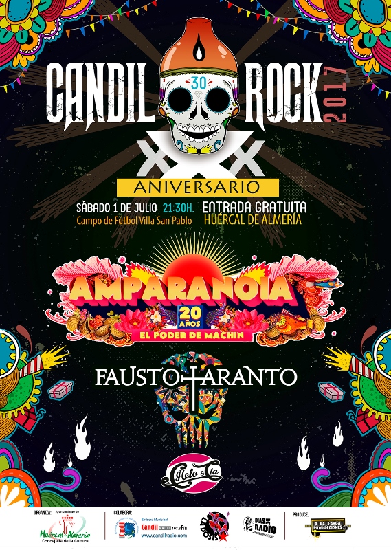 Candil Rock 2017 redes