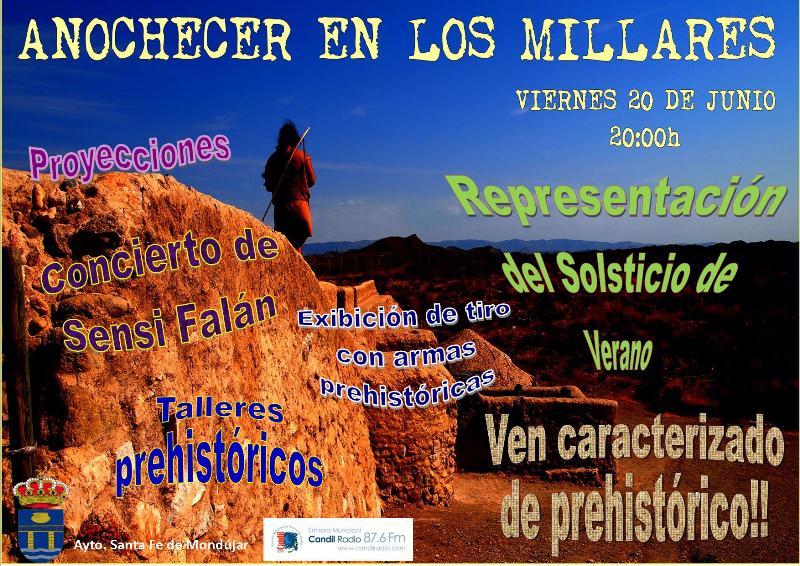 anochecer en los millares Candil Radio