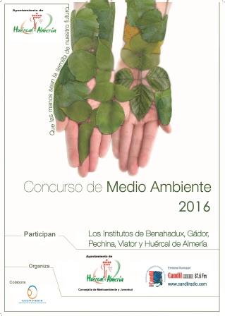 cartel concurso medioambiente 2016