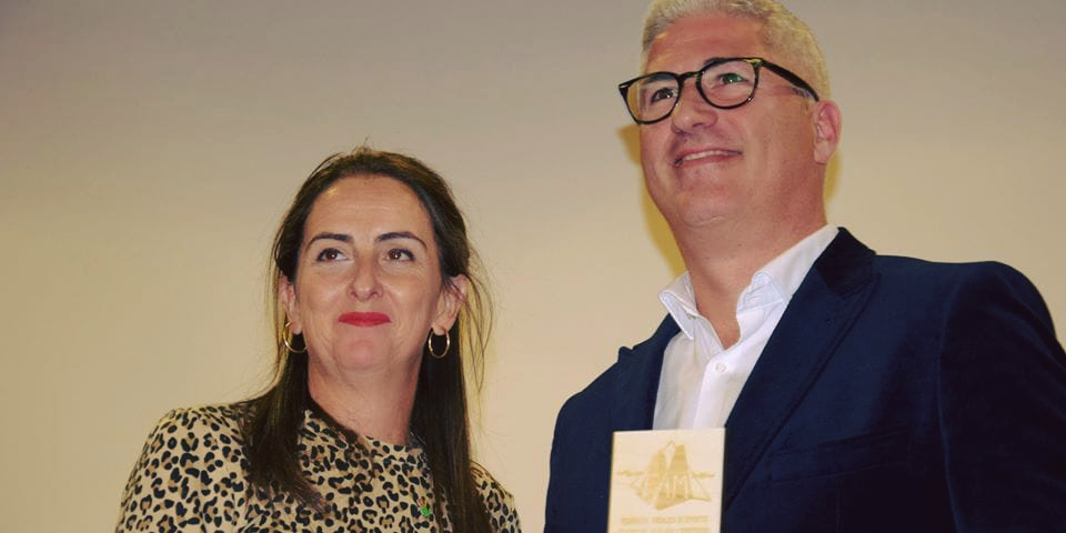 Entrega premio FAM a Candil Radio. Recibio el premio el Alcalde de Huércal de Almería Ismael Torres Miras