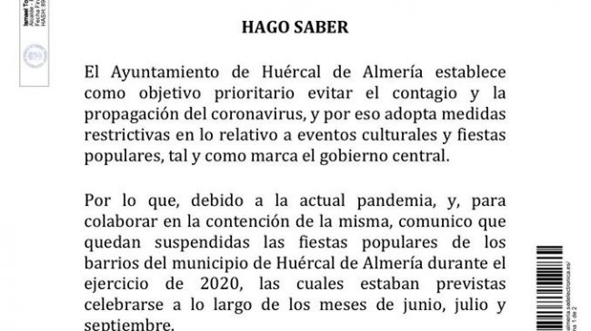 Bando Fiestas 2020 Bando Fiestas barrios 2020