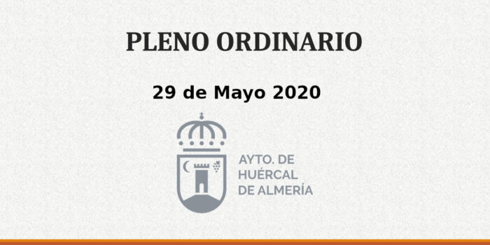 Portada-pleno-2020-05-29 Pleno Ordinario 29 de Mayo 2020