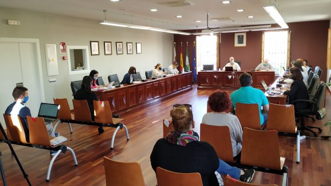 201021 Pleno del Ayuntamiento de Huércal de Almería Pleno Extraordinario 2020-10-21