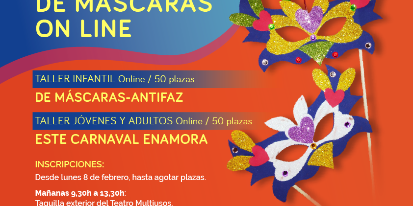 IMAGEN WEB TALLERES CARNAVAL (1) Cartel Carnaval 2021