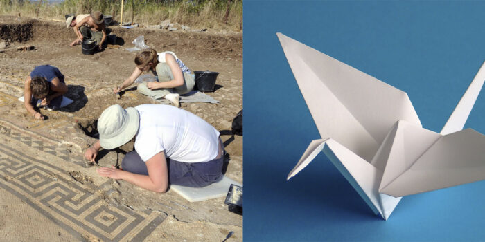 Arqueología y origami Arqueología y origami