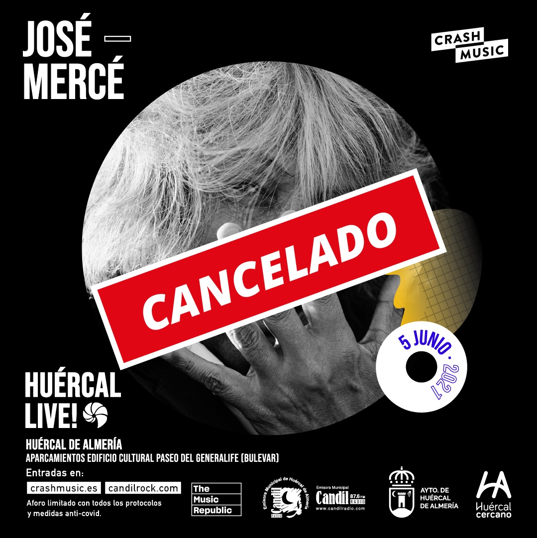 Cancelación concierto Jose Merce