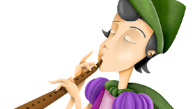 flauta que hacia bailar