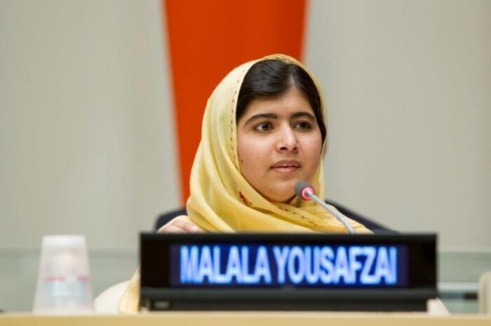 Premio Nobel de la Paz Malala Yousafzai