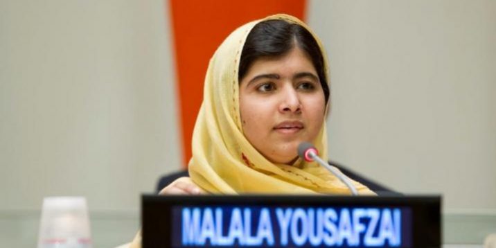 Premio Nobel de la Paz Malala Yousafzai