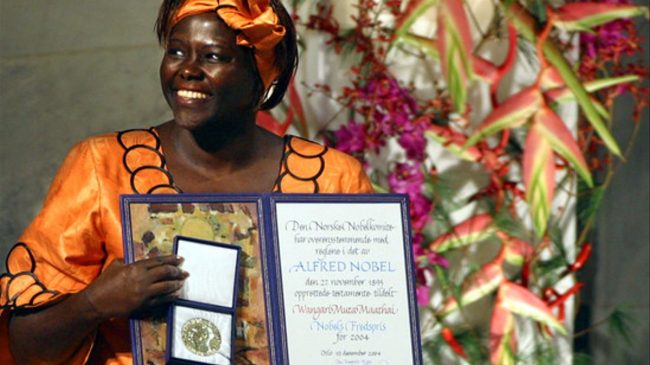 Nobel Wangari Maathai