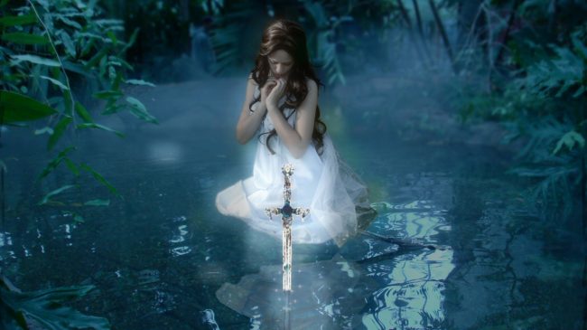 la biografía de La dama del lago