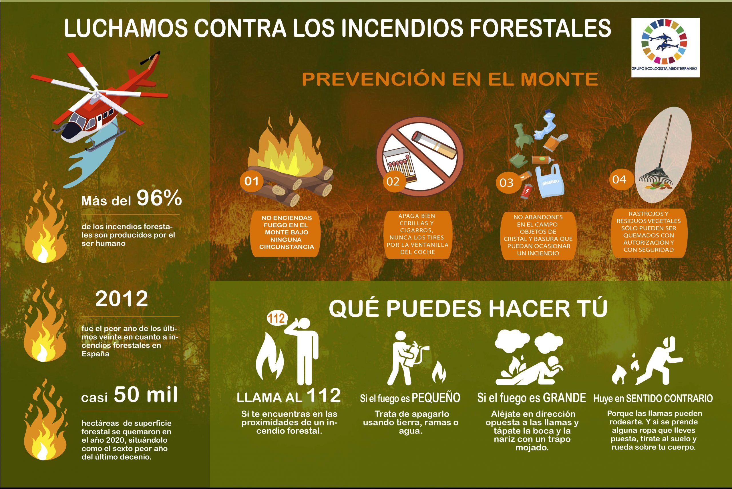 Capaña contra incendios forestales