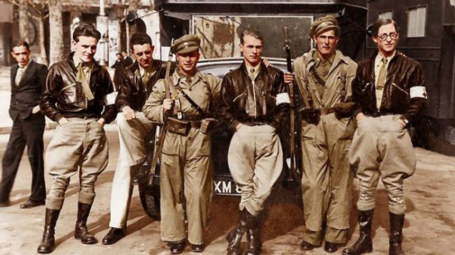 BritishVolunteers Los Irlandeses de Franco