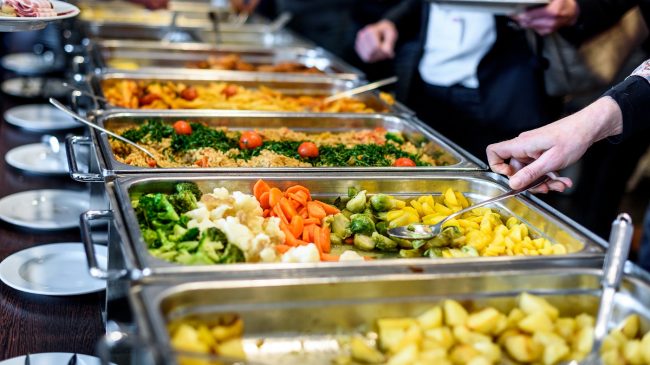 Buffet Comer fuera de casa
