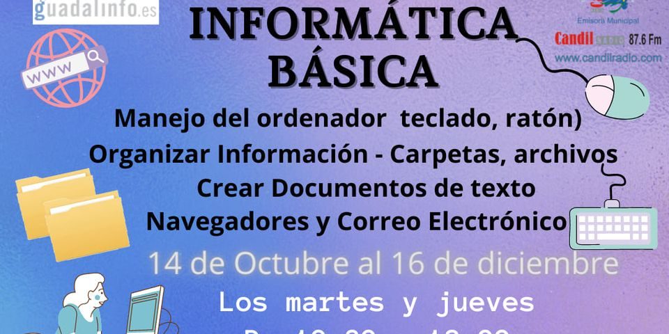 GUADALINFO 1 OCT Informática con Guadalinfo