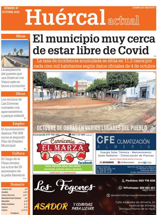 Huércal Actual octubre 21