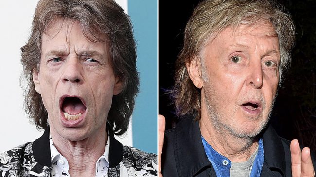 Mick-Jagger-le-contesto-a-Paul-McCartney Jagger vs McCartney en Días de Radio