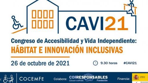 cartel-congreso-accesibilidad-y-vida-independiente-cocemfe Cocemfe congreso Vida Independiente