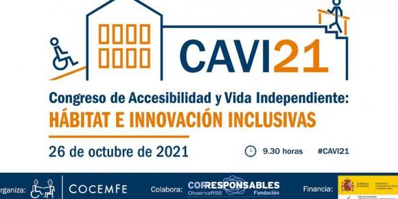 cartel-congreso-accesibilidad-y-vida-independiente-cocemfe Cocemfe congreso Vida Independiente