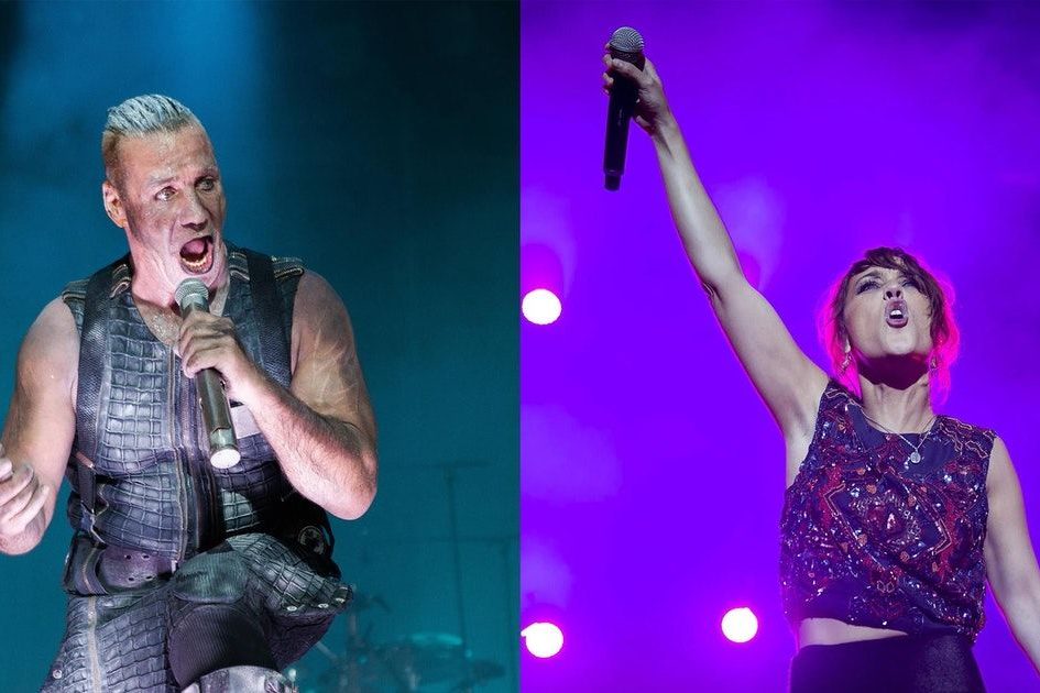 Con Zaz y Till Lindemann en DDR