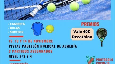 II torneo de pádel Huércal