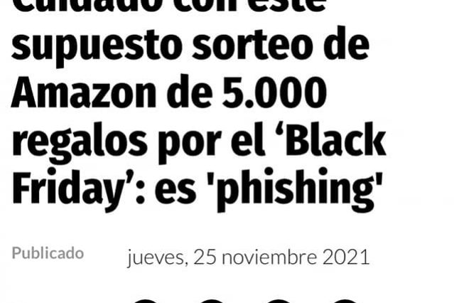 black friday on phising en Días de Radio