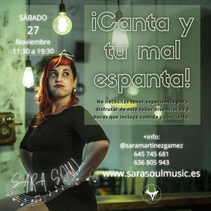 sara soul Canta y tu mal Espanta con Sara Soul