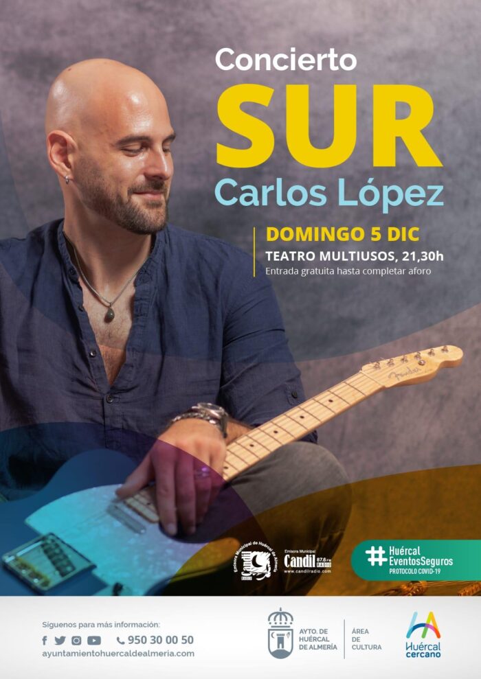 Sur con Carlos López en Huércal