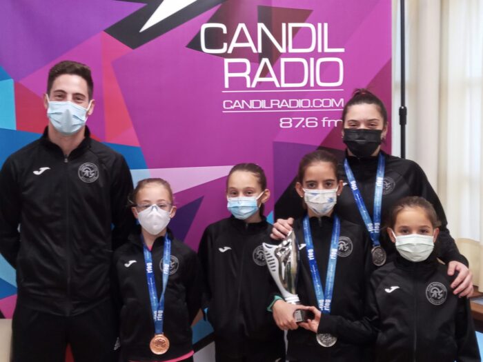 CAMPEONAS DE GIMNASIA CON CLUB STELLA MARIS ALMERÍA