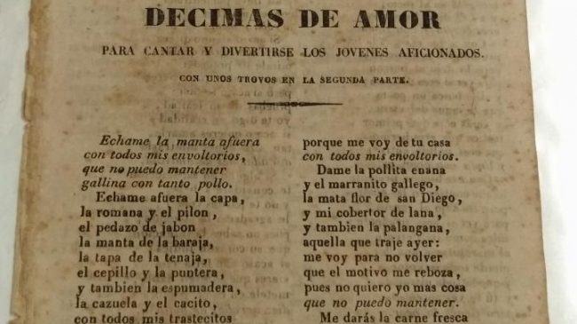 decimas de amor Décimas poéticas con amor en días de radio