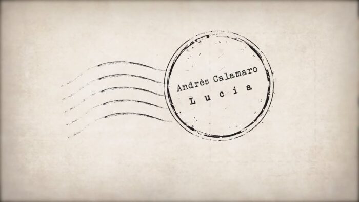 Calamaro y Lucía de Serrat