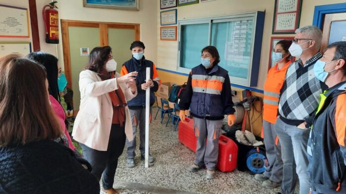 Visita Diputada de PFEA Huércal