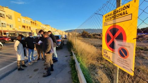 Inicio de obras en El Cercado