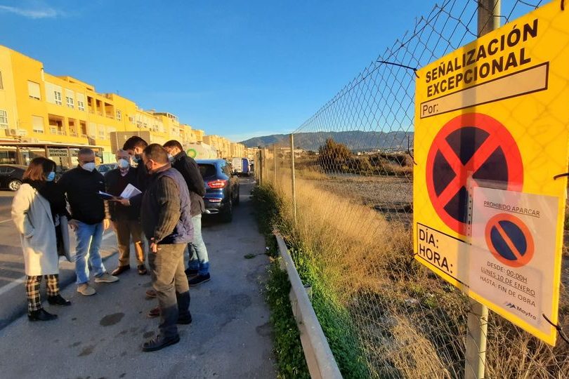 Inicio de obras en El Cercado