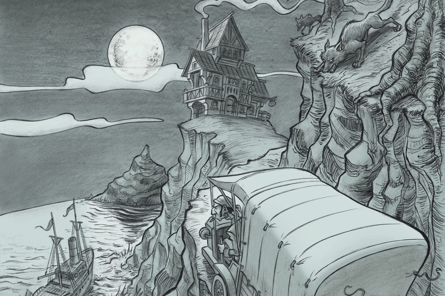 bill el largo y posada maldita Bill el Largo y la Posada Maldita en PD.