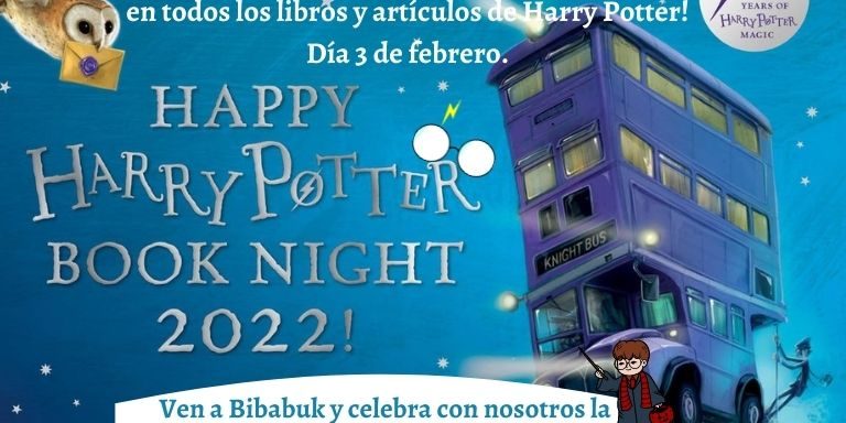 harry potter bbuk Bibabuk con Happy Harry Potter Book Night 22.