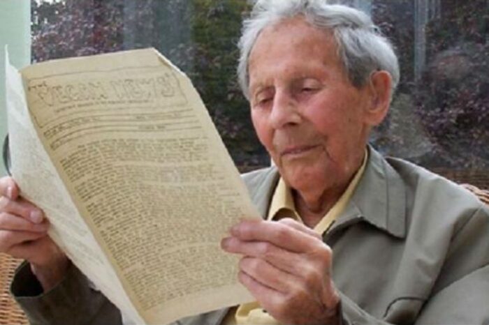 Donald Watson precursor del Veganismo.