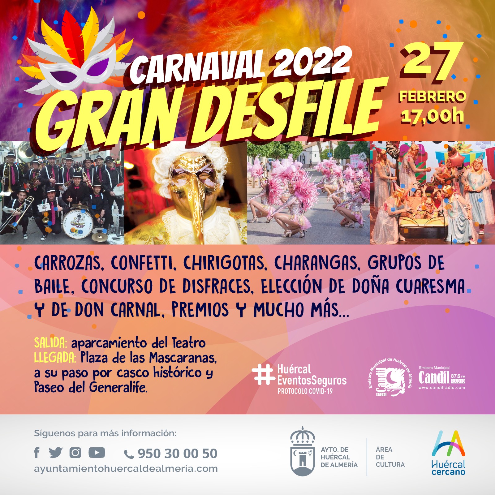 Carnavales 2022 en Huércal de Almería – Candil Radio