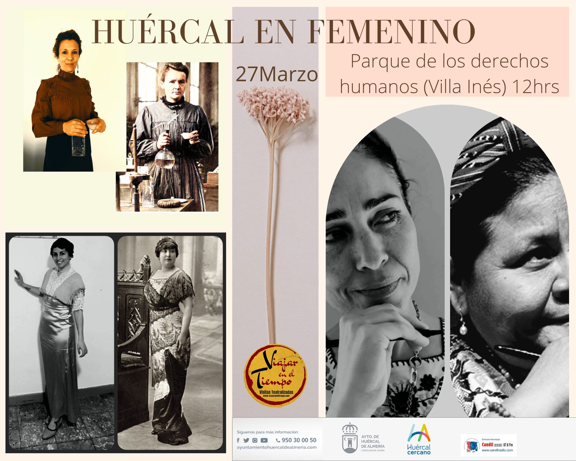 Huercal en Femenino - 27 de marzo Parque de los derechos humanos