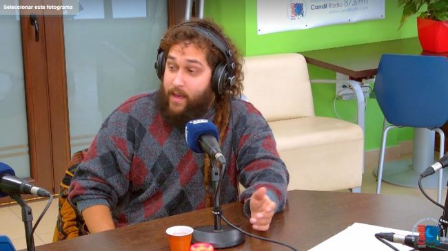 Paco Mango, Miguel Company y Bea de la Blanca en Días de Radio