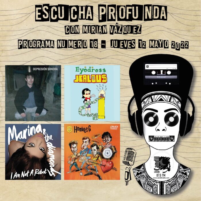 CARTEL ESCUCHA PROFUNDA 18 logo radio Escucha profunda