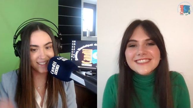 captura entrevista Emilia Jones Video de la entrevista realizada a Emilia Jones en Candil Radio