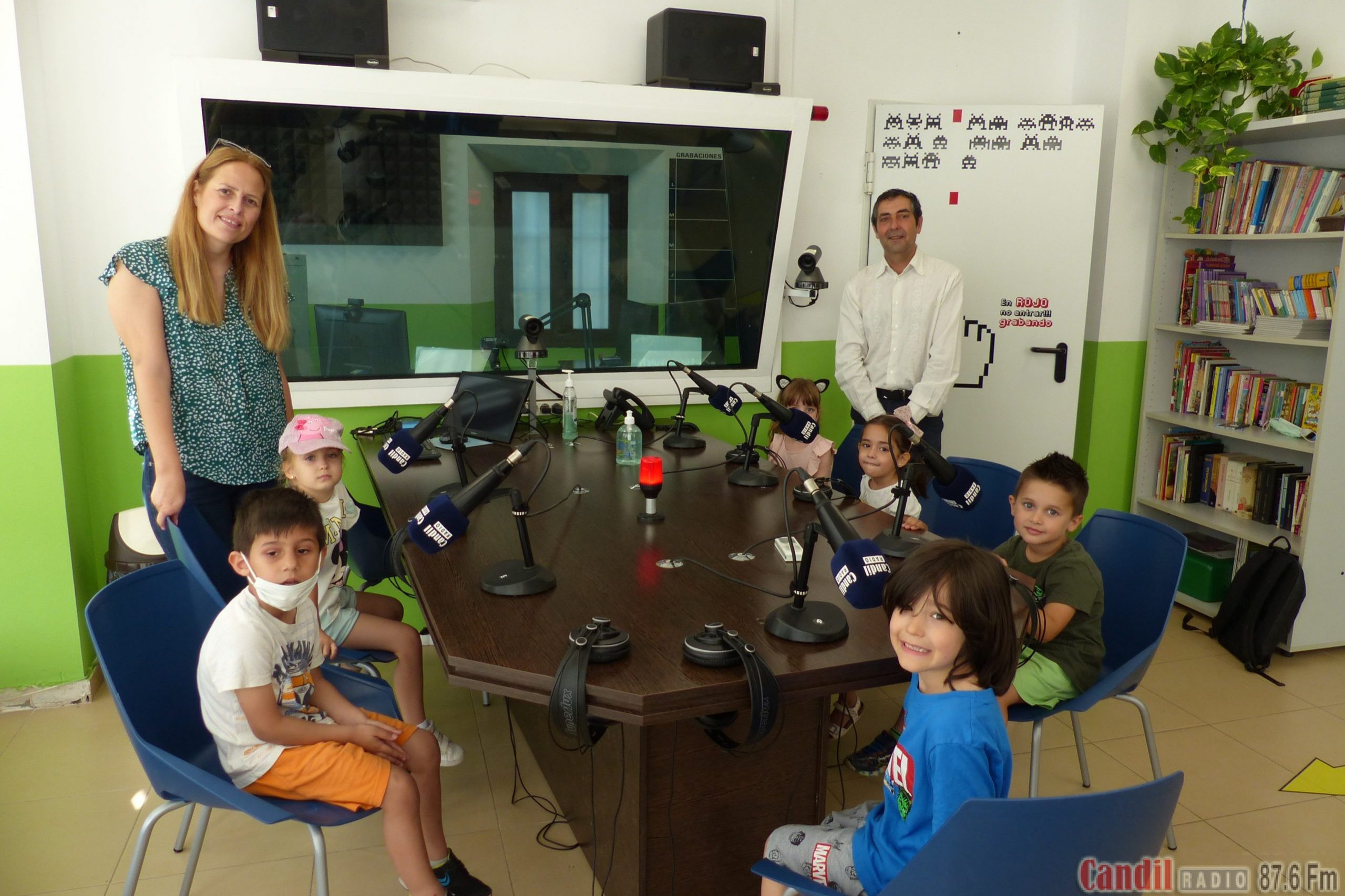 Ceip Buenavista - Visita Concejal de Cultura Manu Abad