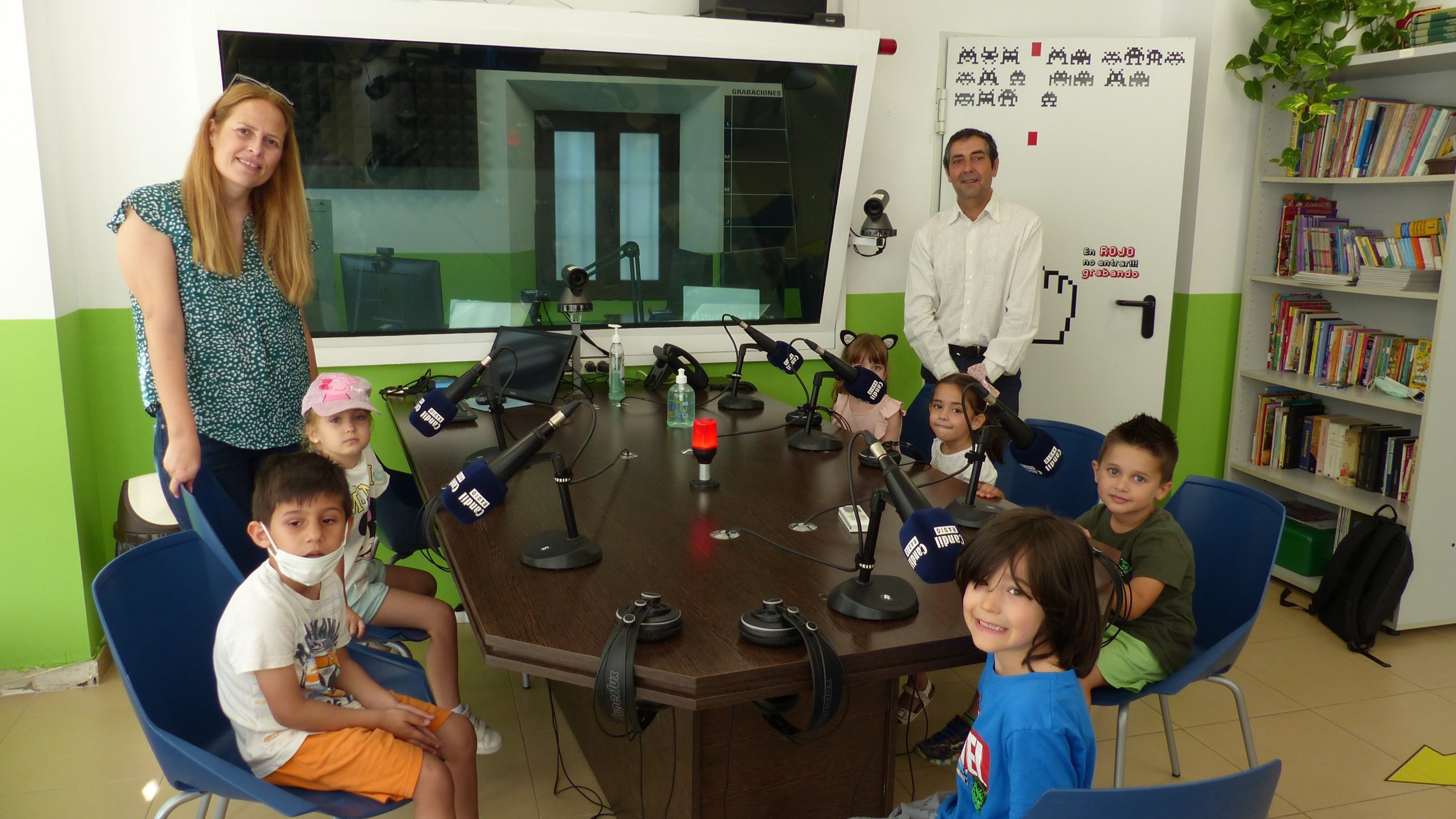 Ceip Buenavista - Visita Concejal de Cultura Manu Abad