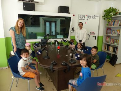 Ceip Buenavista - Visita Concejal de Cultura Manu Abad