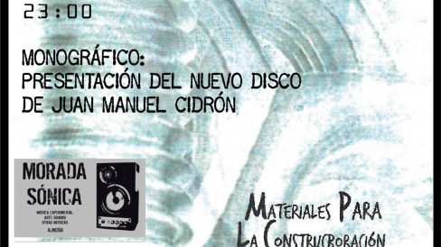 Morada Sonica - Juanma Cidron - 2022-05-14