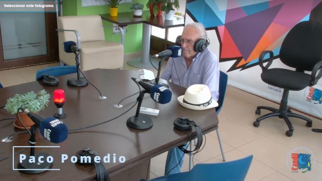 Paco Pomedio dias de Radio