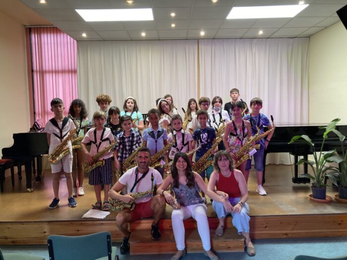 audición de saxofón- ies alborán